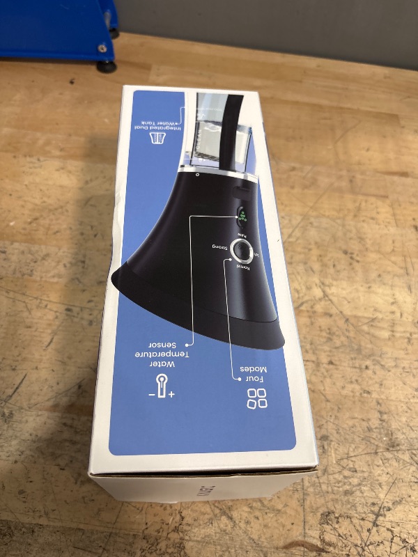 Photo 1 of KAUGIC Upgraded Ear Wax Removal with One-Piece Waste Tank, Safe Ear Cleaner with Water Temperature Sensor, FSA HSA Store Eligible Effective Ear Irrigation Kit & USB-C Cable, IPX7, Black