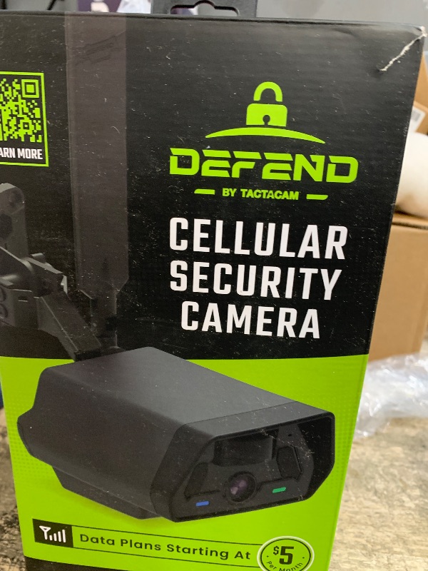 Photo 1 of TACTACAM Defend Cellular Security Camera