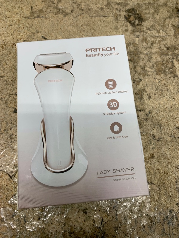 Photo 1 of PRITECH Electric Shaver for Women - Cordless Ladies Shaver, Lady Razor for Legs, Arm, Underarms, Bikini, USB Rechargeable Razor Wet & Dry Waterproof Razor for Woman