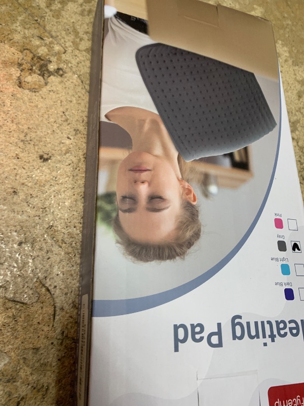 Photo 1 of Comfytemp Heating Pad for Back Pain & Cramps Relief, FSA HSA Eligible Electric Large Heat Pad, 2H Auto Off, Valentines Day Gifts for Her Him, Moist Heated Pad for Neck Shoulder, Washable, 12"x24"
