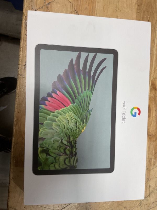 Photo 1 of SEE COMMENTS**Google Pixel Tablet - Android Tablet with 11-Inch Screen and Extra-Long Battery Life - Hazel - 8 GB RAM - 256 GB***CRACKED SIDE**SOLD AS IS **NO REFUND**
