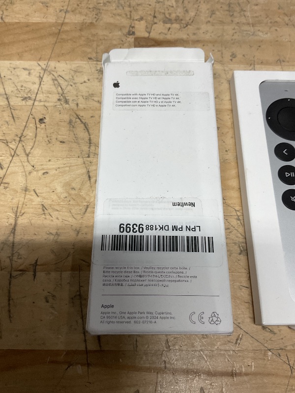 Photo 3 of Apple TV Siri Remote (3rd Generation)