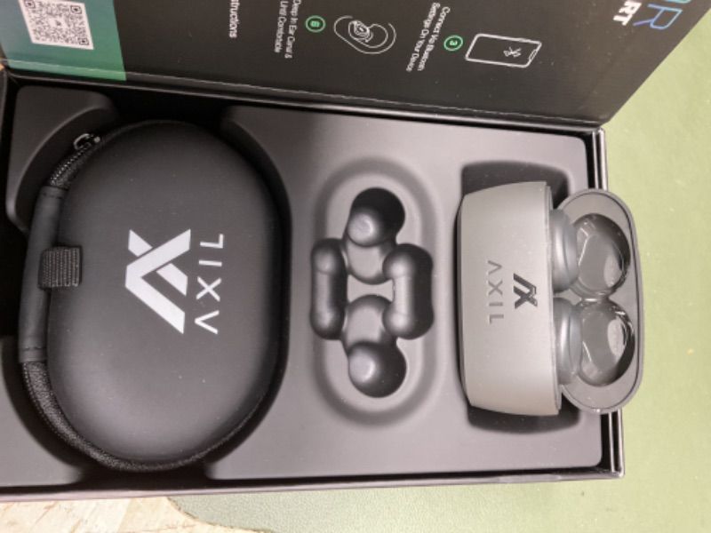 Photo 6 of AXIL XCOR PRO Wireless Earbuds Bluetooth — HearPRO Buds with Touch Control — Bluetooth Enhancement — Hearing Protection — Dust & Water Resistant — Wind Resistant True Wireless Earbuds.  