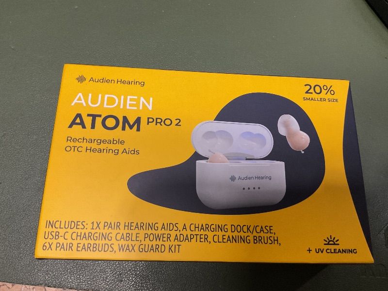 Photo 2 of Audien Atom Pro 2 OTC Hearing Aids