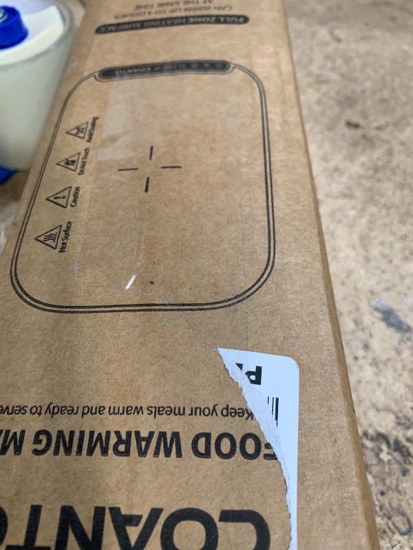 Photo 1 of Food Warming Mat, Electric Warming Tray for Buffets & Parties, Silicone Heating Mat with 7 Temperature Settings, Roll-Up Storage, 17.91"x12.8", Beige, Ideal for Solo or Couple Dining