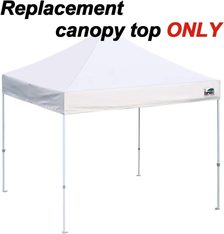 Photo 1 of (BAGGED) Eurmax USA New 10x10 Pop Up Canopy Replacement Canopy Tent Top Cover