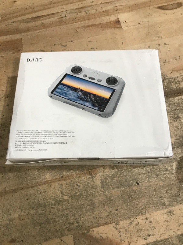 Photo 1 of DJI RC, Remote Controller with Lightweight Body, FHD Screen, 4hr Battery, Precision Control Sticks, O3+ Transmission