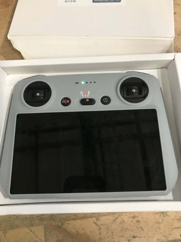 Photo 1 of DJI RC, Remote Controller with Lightweight Body, FHD Screen, 4hr Battery, Precision Control Sticks, O3+ Transmission
