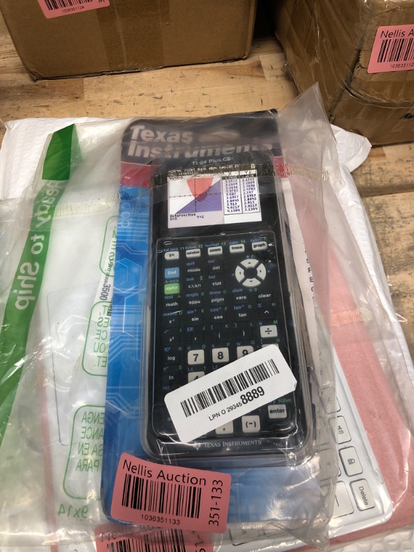 Photo 1 of **READ NOTES** Texas Instruments TI-84 PLUS CE Graphing Calculator, Black (Frustration-Free Packaging) (84PLCE/PWB/2L1/A)