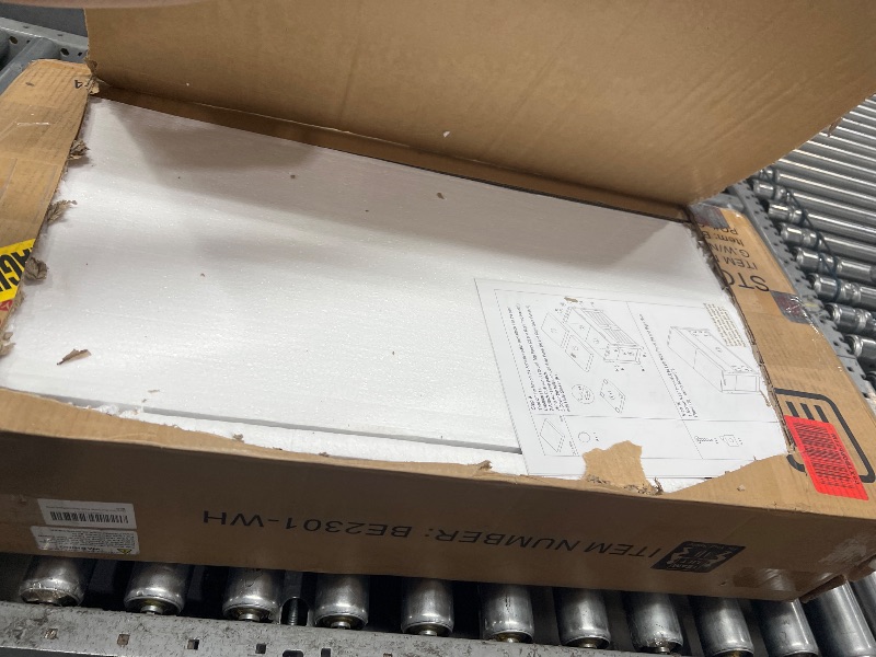 Photo 1 of ChooChoo Shoe Storage Bench with Lift Top Storage, Entryway Bench with 2 Cushioned Seats, 3 Compartments, Adjustable Shelf, Shoe Cabinet with Hidden Storage for Entryway, Bedroom, Living Room, White