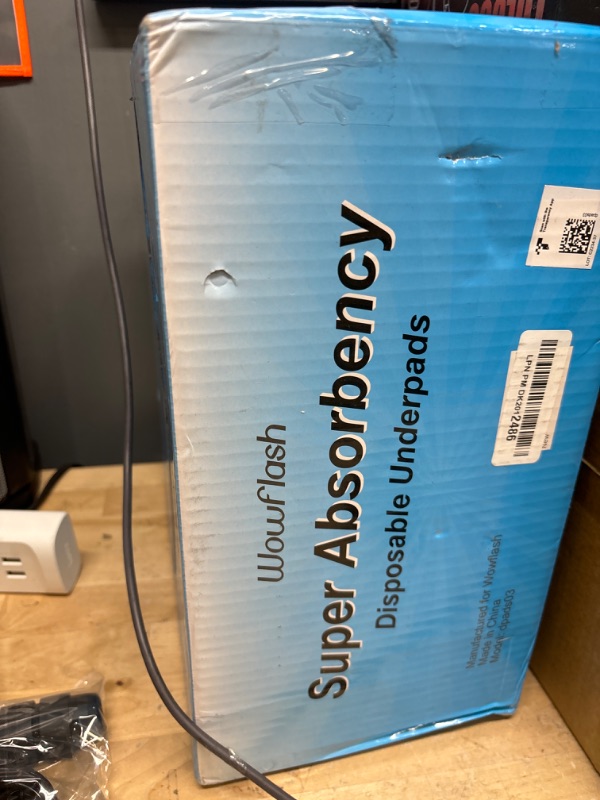 Photo 1 of 50 Count 30” x 36” Super Absorbency Disposable Underpads, Leakproof Quick Drying, Baby Puppy & Adults Bed Pads Disposable Adults, Dog Pee Pads Extra Large, XXL Incontinence Pads