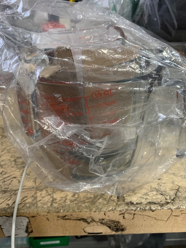 Photo 1 of Anchor Hocking Glass Measuring Cups, 4 Piece Set (5 Ounce, 1 Cup, 2 Cup, 4 Cup liquid measuring cups)