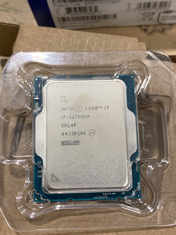Photo 1 of Intel® Core™ i7-12700KF, 12-Core Desktop Processor (8P+4E) up to 5.0GHz, LGA1700 125W 600 Series Chipset