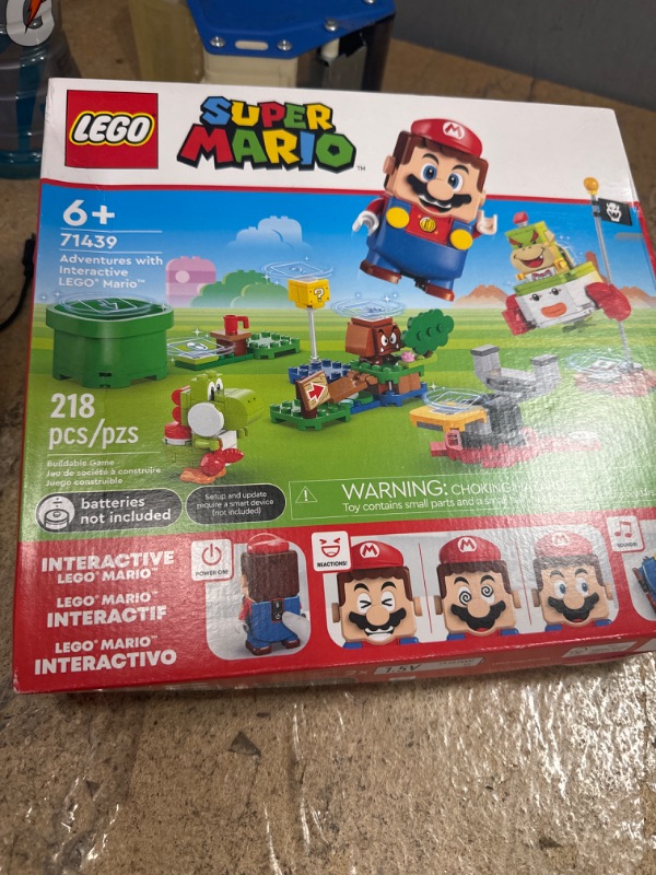 Photo 1 of LEGO Super Mario Adventures with Interactive Mario, Bowser Jr.’s Clown Car Playset Vehicle, Yoshi Toy, Mario Playset, Nintendo Toy Gift for Boys, Girls and Gamers Ages 6 and Up, 71439