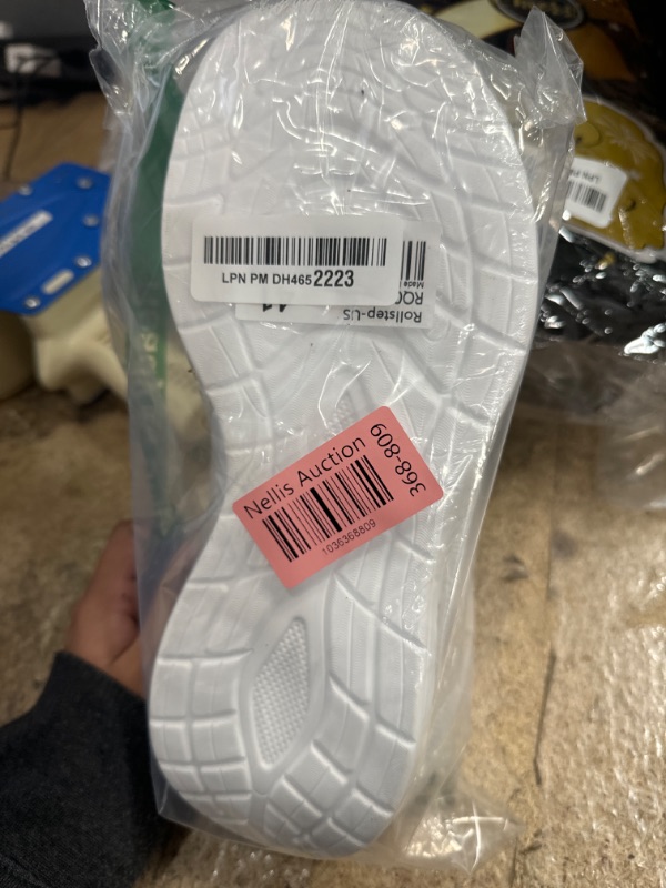 Photo 1 of Rollstep Wide Toe Box Shoes Women Extra Wide Width Sneakers Diabetic Air Cushion Road Running Shoes Ultra Light Wide Tennis Sneakers Gym Training Breathable Walking Shoes White 41