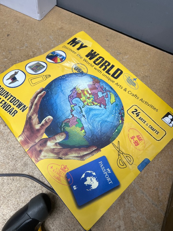 Photo 1 of My World Advent Calendar 2024 - visit 24 countries, explore different cultures, create original Arts & Crafts from each country! Ages 9+