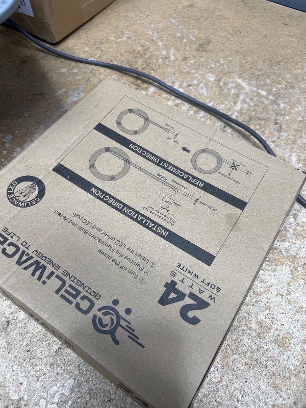 Photo 1 of LED Replacement Bulb for TCP 32058 58 Watt Fluorescent Bulb Compatible with Satco S6596 55W FC552C/T6/SW TC Cool Day Light 3000K, Ballast Bypass Required