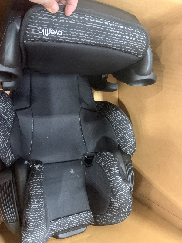 Photo 1 of ***(HEAVILY USED)***
Evenflo GoTime LX Booster Car Seat (Chardon Black)