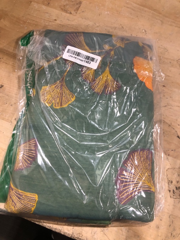 Photo 1 of Ginkgo Pillow Cases Queen Pillow Cases Set of 2 Green Pillow Shams Cotton Decorative Pillow Protectors Soft Pillow Covers for Bed, 20" x 30"