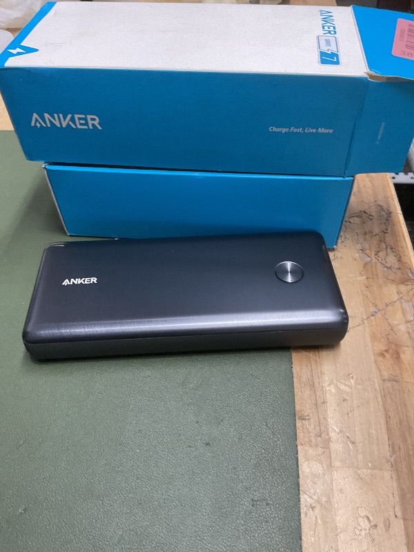 Photo 3 of Anker Portable Charger, 737 Power Bank (PowerCore III Elite 25,600 mAh) Combo with 65W PD Wall Charger, Power IQ 3.0 Battery Pack for MacBook Pro / Dell XPS, Microsoft Surface, iPad Pro, iPhone 15