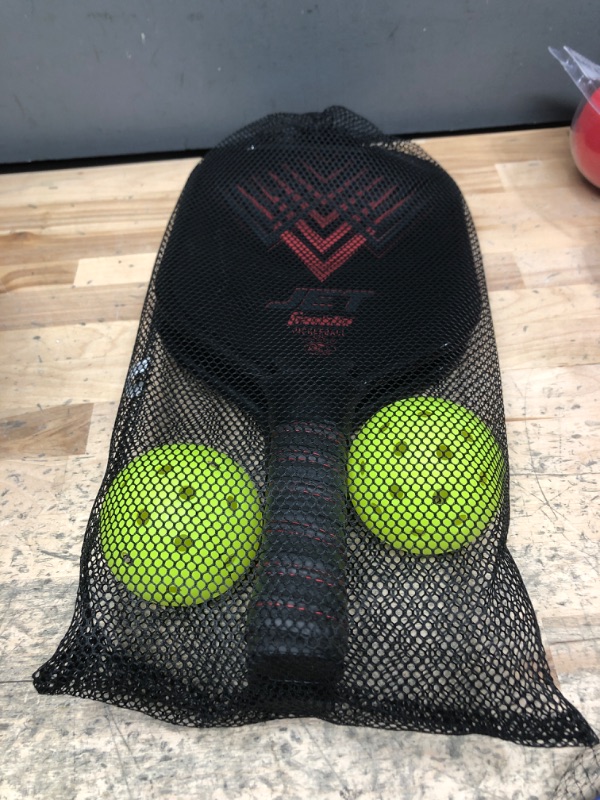 Photo 2 of 
Franklin Sports Beginner Pickleball Sets - 2 + 4 Player Sets - Aluminum Paddles + X-40 Pickleballs - USA Pickleball (USAPA) Approved