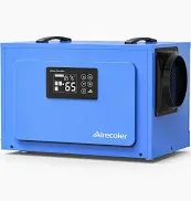 Photo 1 of 125 Pints Commercial Dehumidifier with Pump for Crawl Spaces & Basements with Drain Hose, Industrial Grade Water Damage Restoration for up to 6,000 sq ft, Auto Defrost, Memory Starting