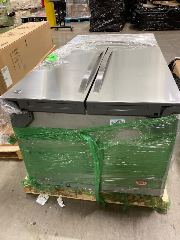 Photo 1 of 20.3 cu. ft. French Door Refrigerator Fingerprint-Resistant Stainless Stee