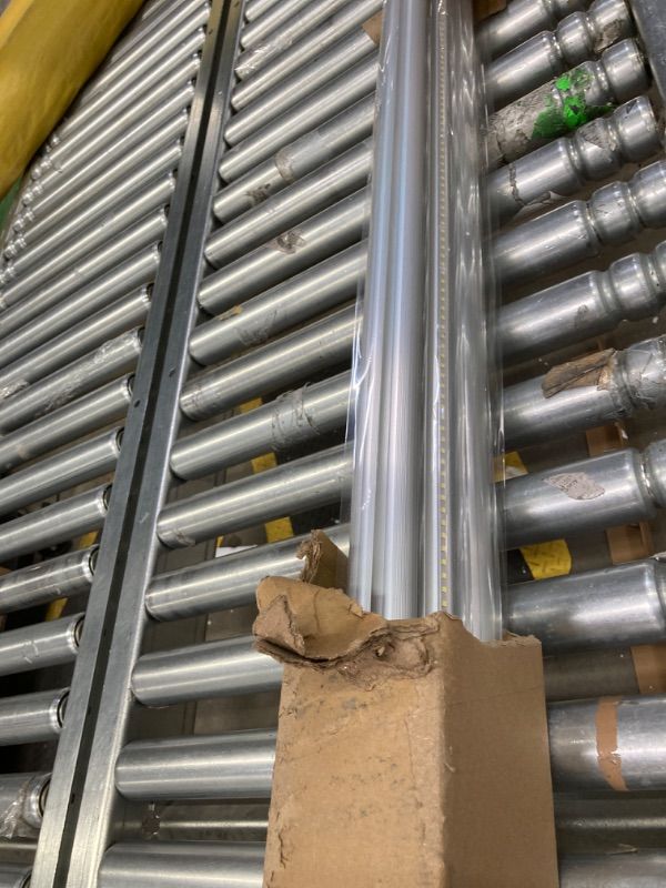 Photo 1 of R17D LED Bulb Light 8FT, 90W T8 LED Tubes, 10000LM, Clean Cover, HO Rotatable End 8FEET 2 Pin Shop Light, 6000K, T8 T10 T12 Fluorescent Light Replacement, Ballast Bypass,Dual-End Powered (6-Pack)