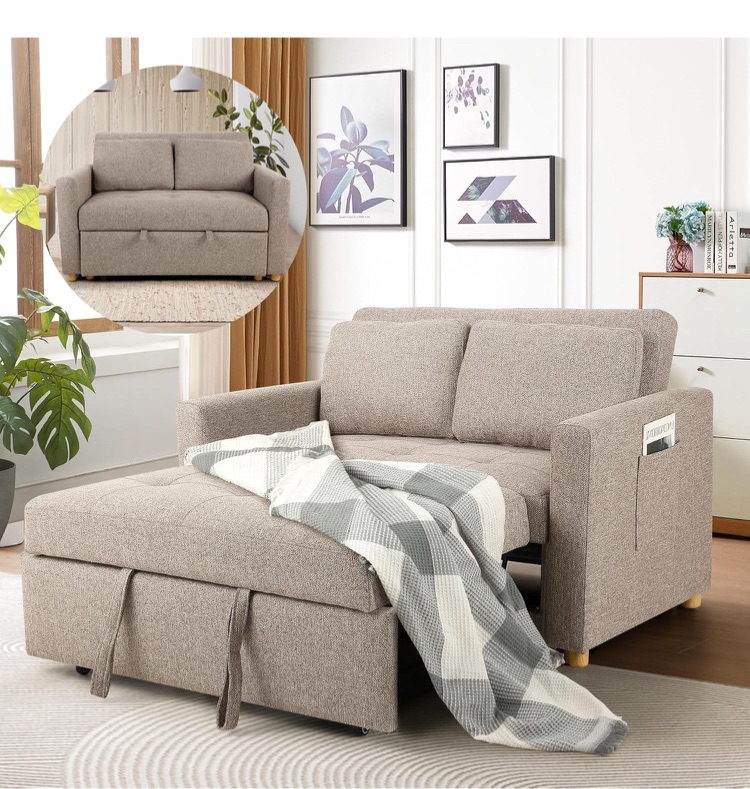 Photo 1 of **MISSING MOST OF THE PIECES***Convertible sleeper sofa