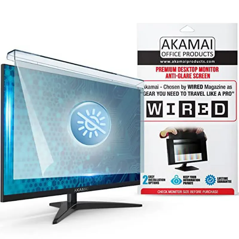 Photo 1 of 25-27 Inch Acrylic Removable Monitor Blue Light and Anti Glare Screen Protector