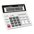 Photo 1 of 12-Digit Desktop Calculator, Clear Large LCD Display, School Calculators with Dual Power Battery and Solar, Sensitive Big Buttons and Standard Function for School, Office, Home
