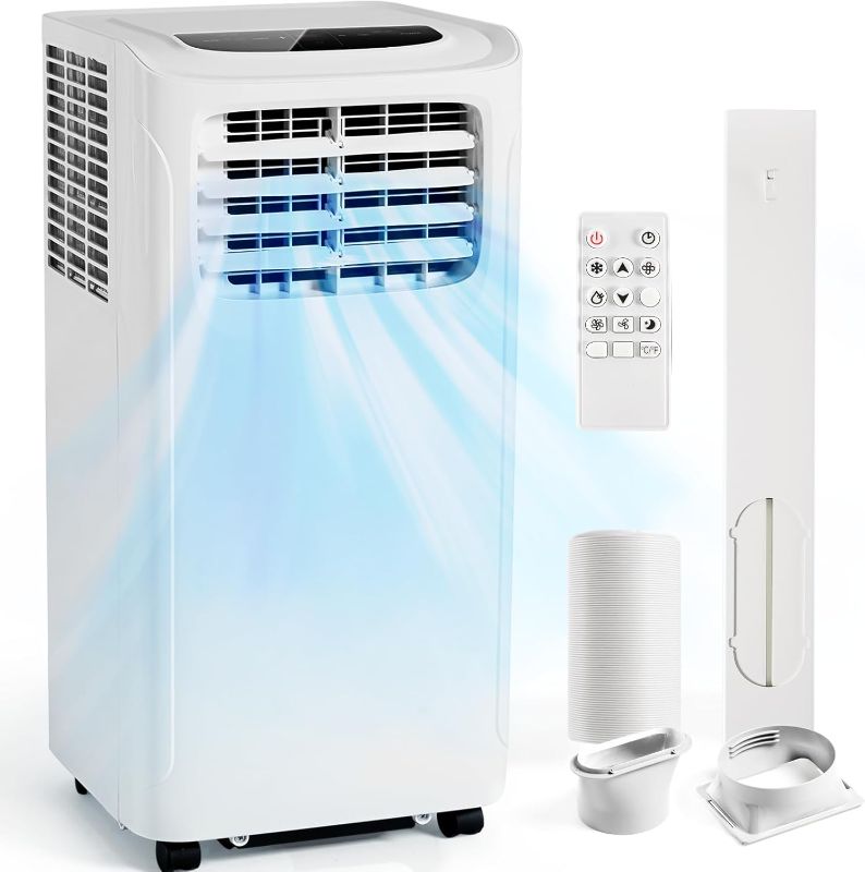 Photo 1 of Aoxun 9700BTU Portable Air Conditioner Cools up to 300 Sq.ft, 4-IN-1 Portable AC Unit with Cooling, Dehumidifier, Fan, 24H Timer (Window Venting Kit Included)
