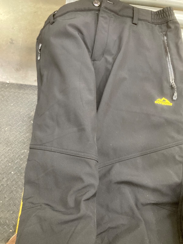 Photo 1 of ***SIZE XL, LOOKS SMALLER*** MAGCOMSEN Waterproof Winter Pants - Men's Hiking & Ski Pants, Fleece Lined, Black size xl