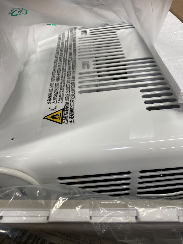 Photo 1 of ****/PARTS ONLY/MISSING REMOTE/AC BLOWS COLD BUT FAN MAKES NOISE****LG LW8024RSMX Window Conditioner, Wi-Fi Enabled w/Remote, 350 Sq.Ft, 4-Way Air Deflection, 3 Cooling and Fan Speeds, 115V, 8,000 BTU, White