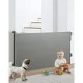 Photo 1 of 
Ophanie Retractable Baby Safety Gate,Mesh Pet Gate 33" Tall, Extends to 55" Wide, Indoor & Outdoor Child Gates for stair,Gray