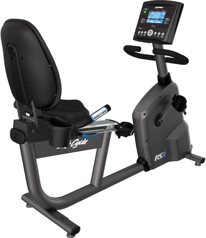 Photo 1 of ****THE FEET ARE DAMAGED, THERE A PARTS MISSING****Life Fitness RS3 Recumbent Indoor Cycling Exercise Bike with Go Console
