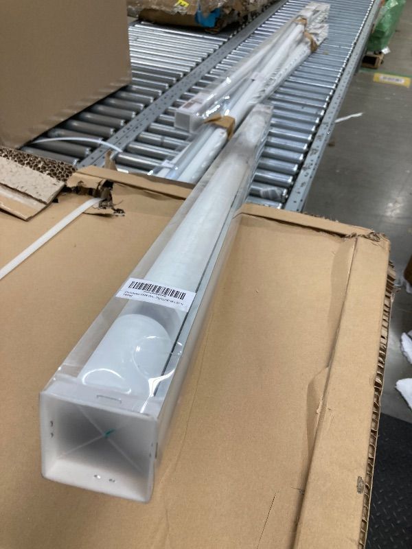 Photo 1 of ChrisDowa 100% Blackout Roller Shade, Window Blind with Thermal Insulated, UV Protection Fabric. Total Blackout Roller Blind for Office and Home. Easy to Install.Lightgrey,58" W x 72" H