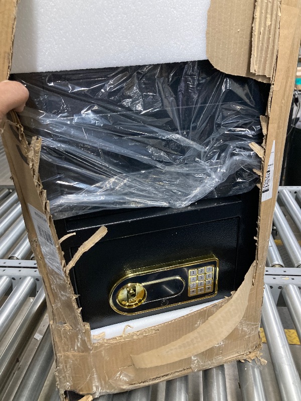 Photo 1 of 3.6 Cu ft Large Fireproof Drop Safe Box for Business, Anti-Theft Cash Safe Drop Box with Drop Slot, Digital Keypad and Spare Key, Heavy-duty Depository Drop Safe for Home Retail Busines Restaurants