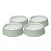 Photo 1 of 
White Anti-Vibration Washing Machine Cups (4-Pack)