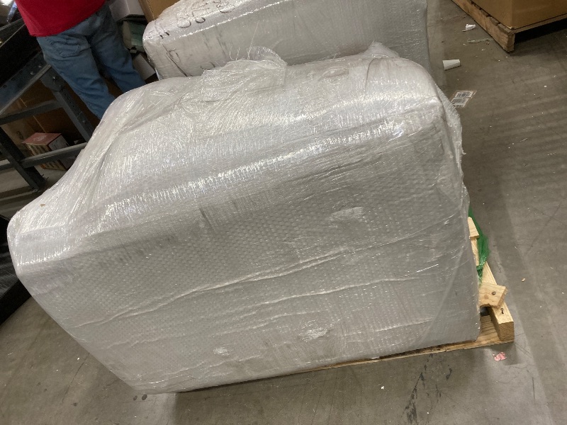 View 3 of ONLY 2 PIECES!!
Global United Furniture 9762, Italian Leather Sectional, 12 pieces with 4-Power Recliners & Console Set in Camel color.