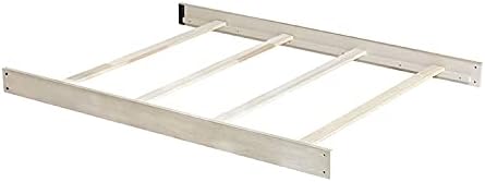 Photo 1 of CC KITS Full-Size Conversion Kit Bed Rails for Evolur Cribs (Brushed White)
