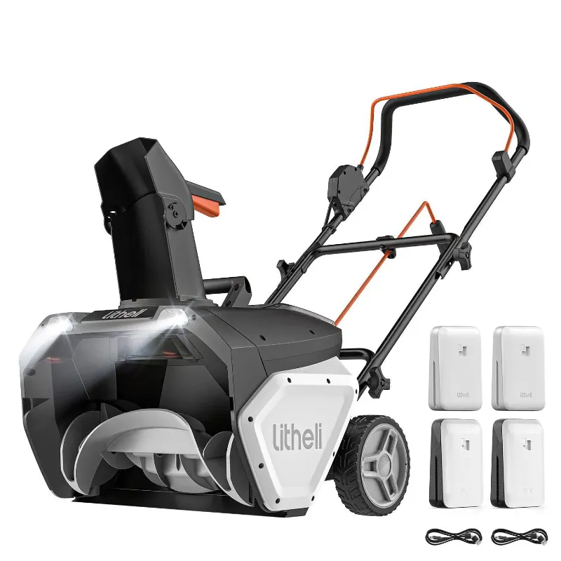 Photo 1 of 20V U20 4*4.0Ah 20? Cordless Brushless Electric Snow Blower
