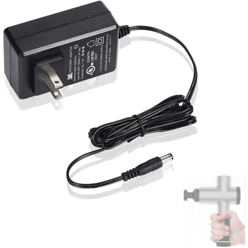 Photo 1 of 24v Massage  Charger Output: DC 24V or 25.2V-0.6A Massage Gun Power Cord Muscle Blaster