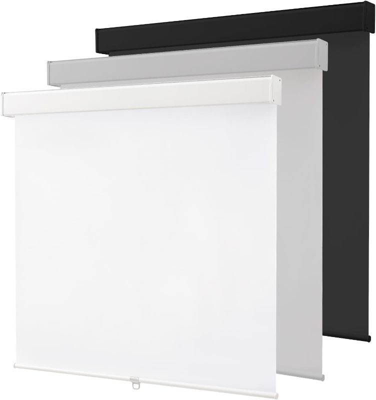 Photo 1 of ==SIMILAR==Window Shades, Free-Stop Black Out Blinds for Indoor Windows Thermal Insulated UV Protection, Window Shades Pull Down for Home, Office ,Easy to Install,58" W x 72" H, White