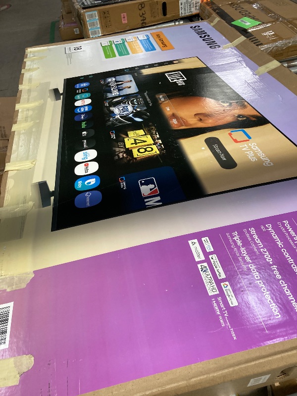 Photo 1 of ***(PARTS ONLY, BROKEN, DAMAGED -SELLING AS PARTS ONLY)***  
Samsung 75-Inch Class Crystal UHD U8000F 4K Smart TV (2025 Model) Endless Free Content, Crystal Processor 4K, MetalStream Design, Knox Security, Alexa Built-in