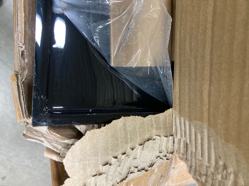 Photo 1 of **SOME DAMAGE TO CORNER**CKB 60 in. L x 30 in. W Right Drain Shower Base, Single Threshold Shower Pan with Slip Resistant Textured Surface, Black