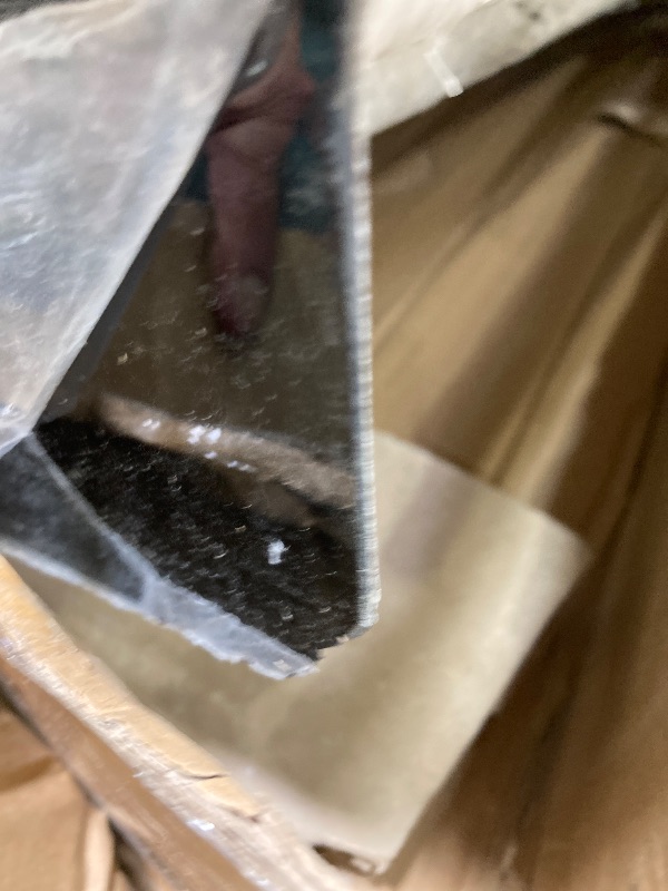 Photo 1 of **SOME DAMAGE TO CORNER**CKB 60 in. L x 30 in. W Right Drain Shower Base, Single Threshold Shower Pan with Slip Resistant Textured Surface, Black