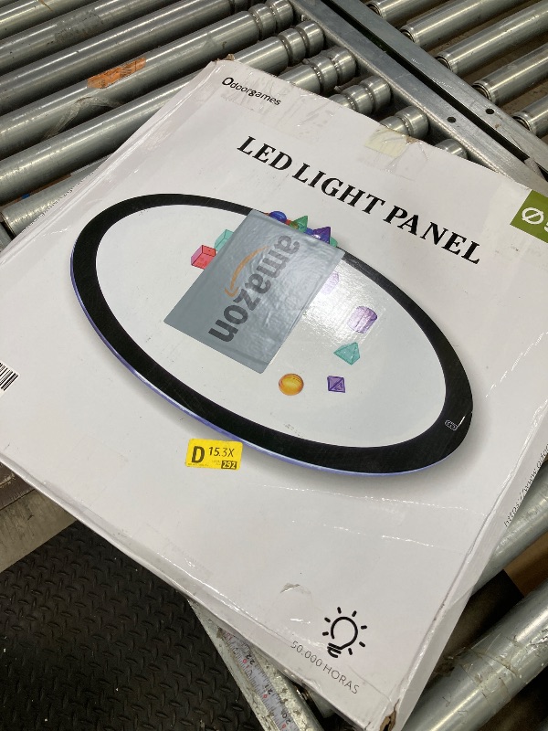 Photo 1 of **NO POWER ADAPTER**Odoorgames Round LED Light Panel for Kids - Adjustable Brightness - Preschool and Classroom Light Table for Creative Exploration