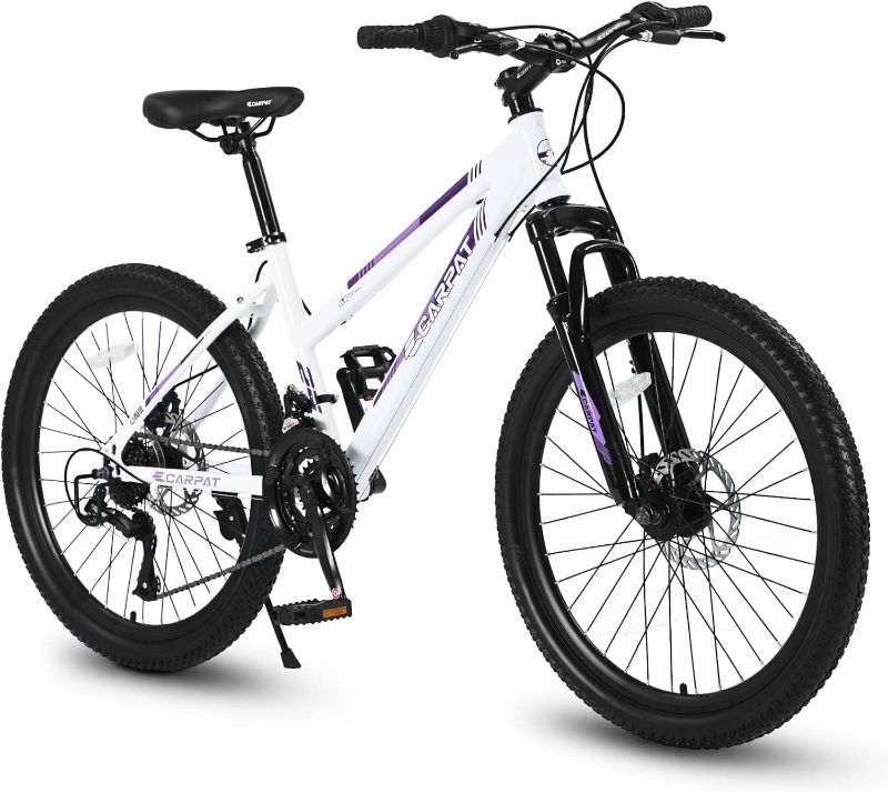 Photo 1 of 20 inch/ 24 inch/ 26 inch / 27.5/29 Inch Mountain Bike, 21 Speed Drive, Dual Disc Brakes, Hardtail MTB for Kids boy Girl Women Men Adult Multi Color