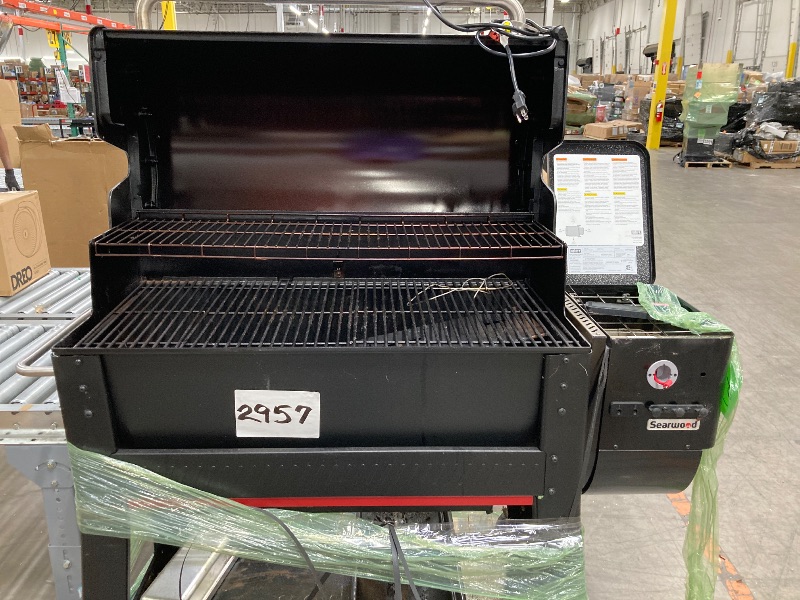 Photo 1 of ***USED NEEDS TO BE CLEAN****Weber Searwood XL 600 Wood Pellet Smoker Grill with Wi-Fi and Bluetooth Connectivity, 36 Inches, Black